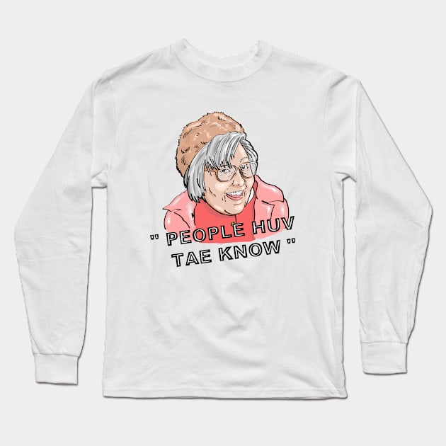 Isa Still Game Long Sleeve T-Shirt by BarnesComicArt